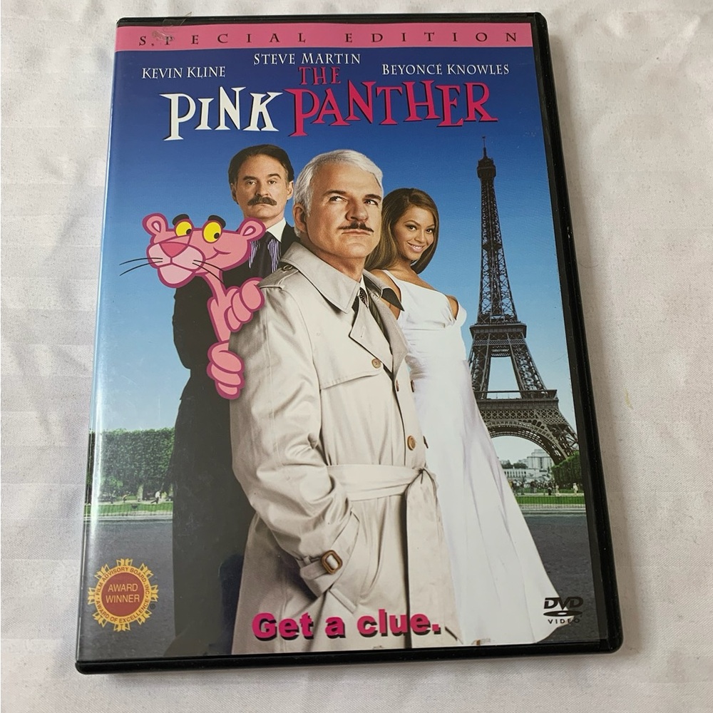 The Pink Panther (DVD, 2006) Steve Martin Beyoncé Retro Movie Comedy